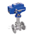 SIT flanged hard seal electric motorized water ball valve